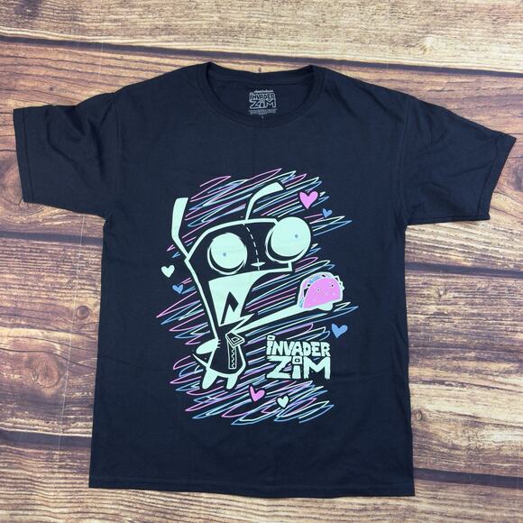 Invader Zim T-Shirt -Nickelodeon Cartoon Size Small - Picture 1 of 5